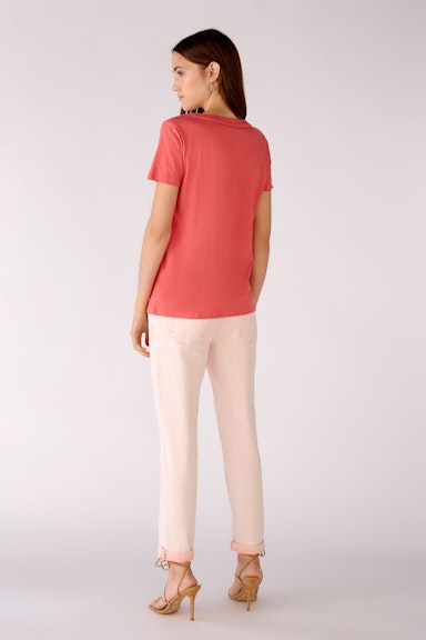 Bild 3 von CARLI T-shirt 100% organic cotton in red | Oui