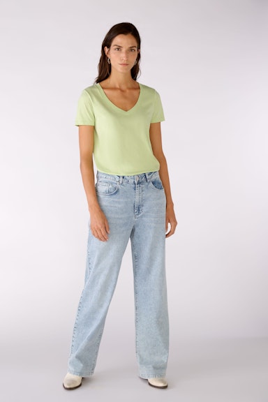 Bild 2 von CARLI T-Shirt 100% Bio-Baumwolle in light green | Oui