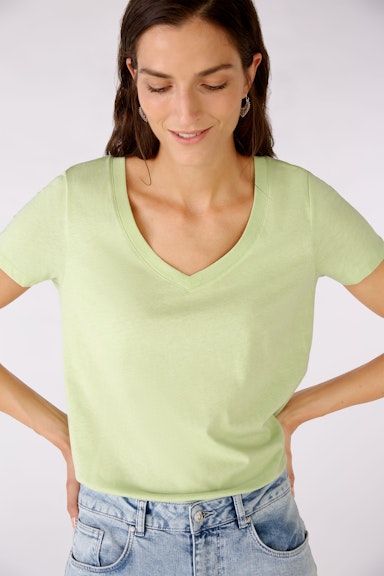 Bild 5 von CARLI T-Shirt 100% Bio-Baumwolle in light green | Oui