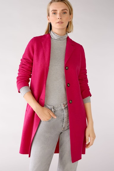 Bild 5 von MAYSON Mantel Boiled Wool - reine Schurwolle in pink | Oui