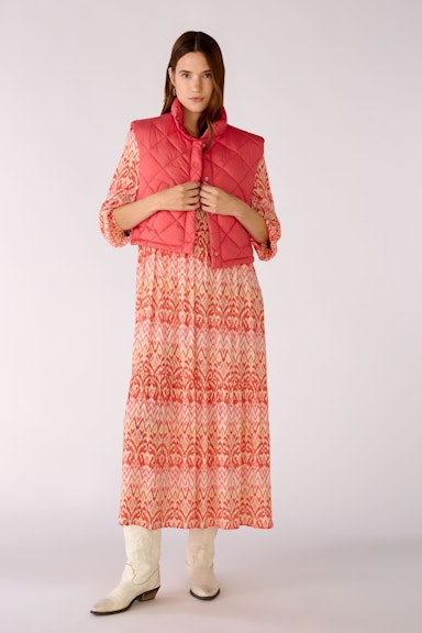 Bild 1 von Waistcoat in quilted nylon in red | Oui