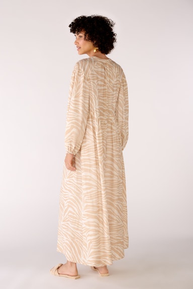 Maxi dress with allover print