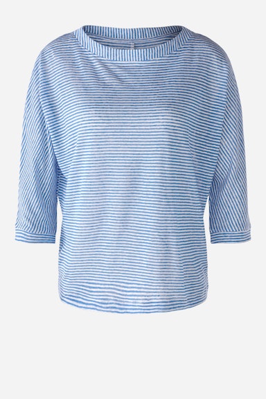 Bild 6 von T-shirt 100% linen in lt blue white | Oui