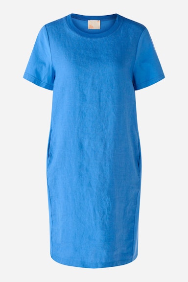 Bild 6 von Dress linen-cotton patch in campanula | Oui