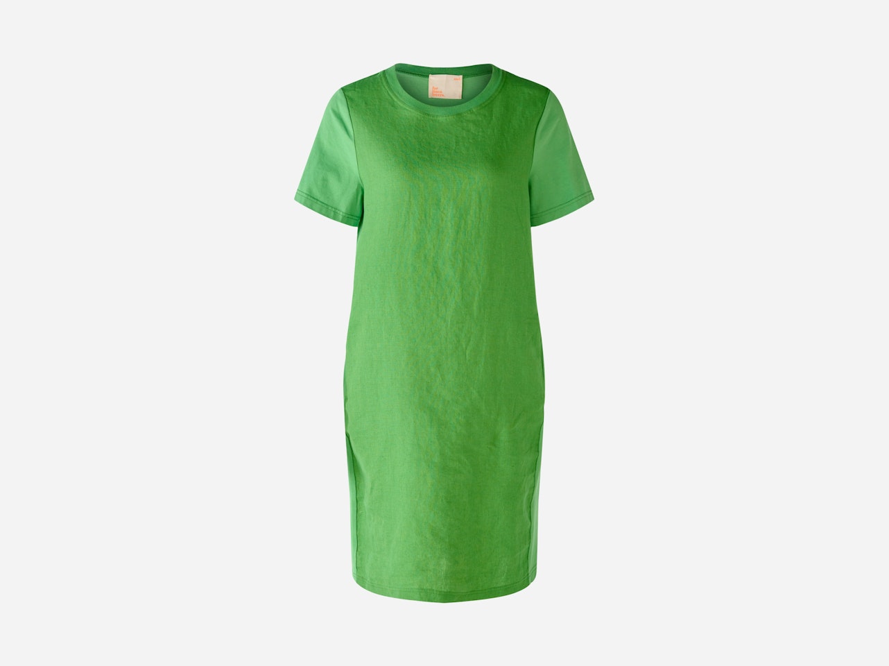 Bild 7 von Dress linen-cotton patch in green leaf | Oui