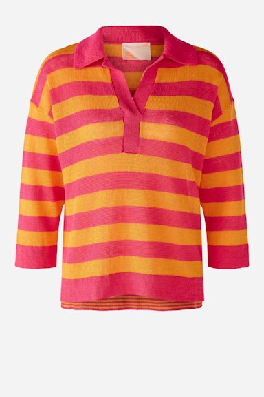 Bild 8 von Knitted jumper 100% linen in pink orange | Oui