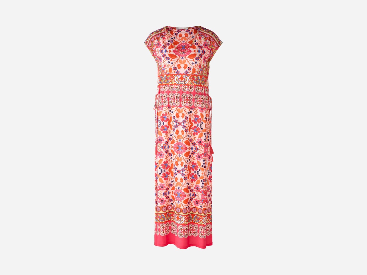 Bild 7 von Maxi dress silky Touch quality in pink orange | Oui