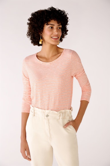 Long-sleeved shirt in soft cotton
