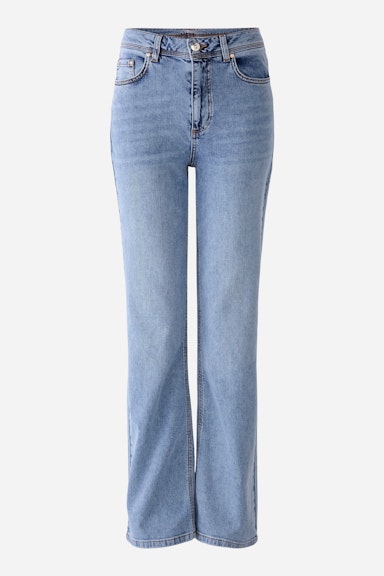 Bild 8 von Jeans Straight high-waist in denim blend in blue | Oui
