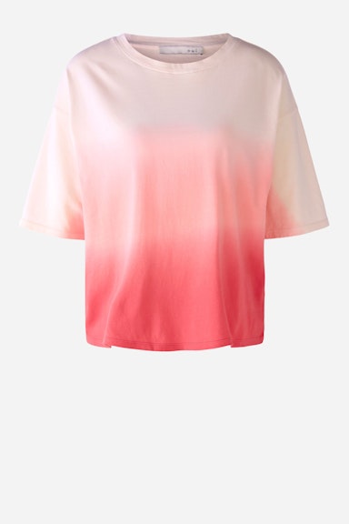 Bild 6 von T-shirt in cotton blend in rose white | Oui