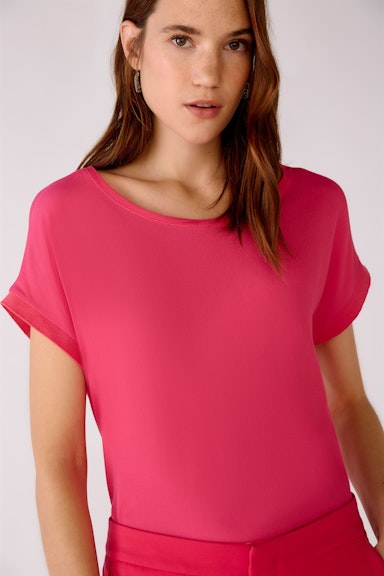 Bild 5 von Blusenshirt 100% Viskosepatch in pink | Oui