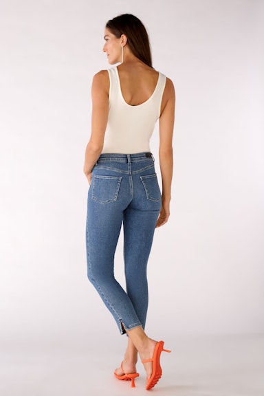 Bild 3 von Jeans THE CROPPED Skinny fit, cropped in darkblue denim | Oui