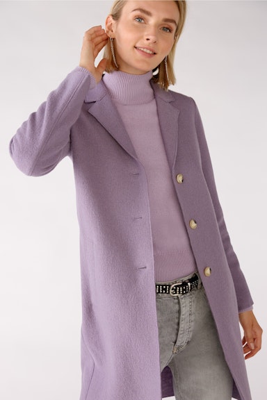 Bild 5 von MAYSON Mantel Boiled Wool - reine Schurwolle in lila | Oui