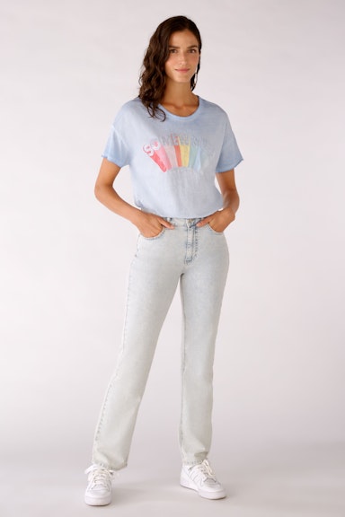 Bild 2 von T-shirt in organic cotton in kentucky blue | Oui