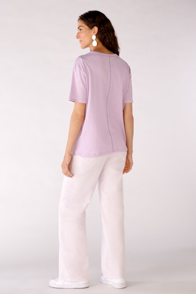Bild 3 von T-Shirt aus softer Flamé-Ware in lavendula | Oui