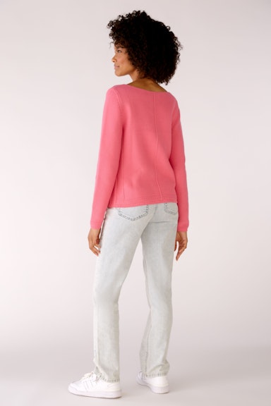 Knitted jumper   in 100% organic cotton