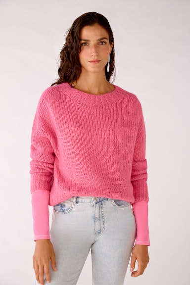 Bild 2 von Pullover mit Woll- und Mohairanteil in azalea pink | Oui