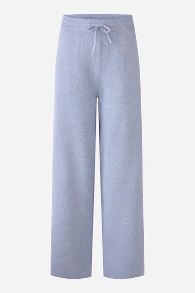 Knitted trousers  in straight fit