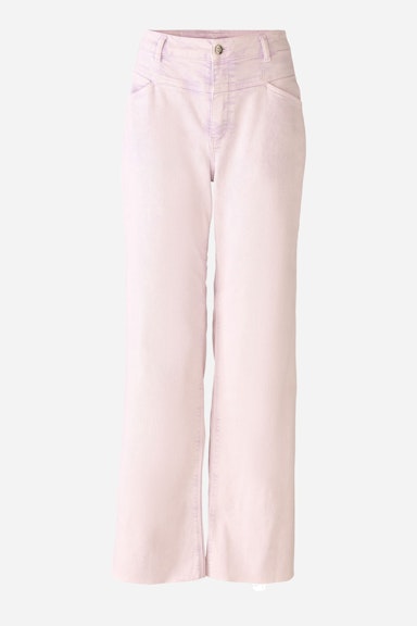 Denim trousers   with straight leg