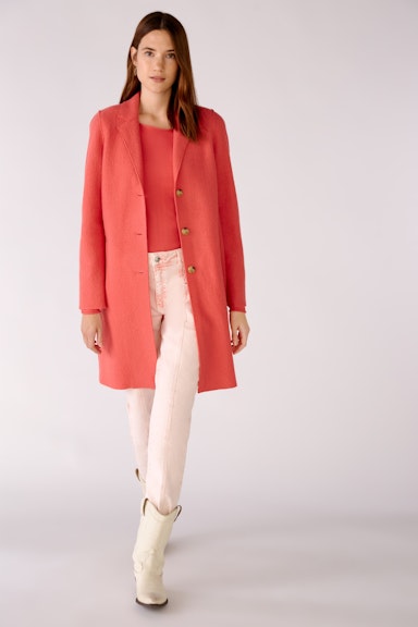 Bild 2 von MAYSON Coat boiled Wool - pure new wool in red | Oui