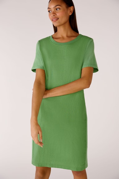 Bild 6 von Dress linen-cotton patch in green leaf | Oui