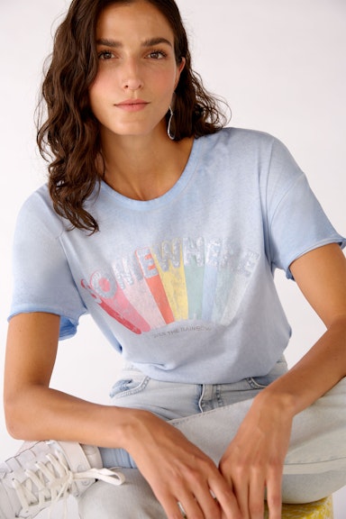 Bild 6 von T-shirt in organic cotton in kentucky blue | Oui