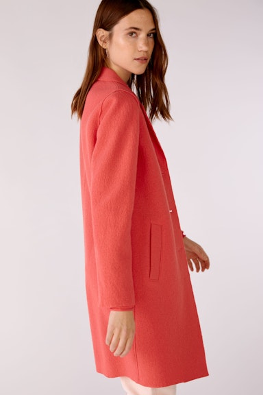 Bild 5 von MAYSON Coat boiled Wool - pure new wool in red | Oui