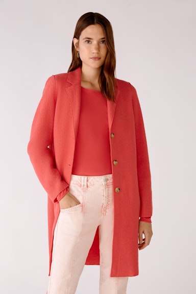 Bild 1 von MAYSON Coat boiled Wool - pure new wool in red | Oui