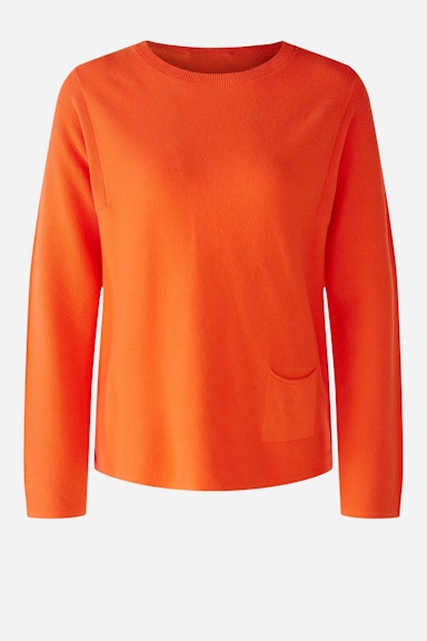 Bild 6 von KEIKO Pullover in Bio-Baumwolle in vermillion orange | Oui