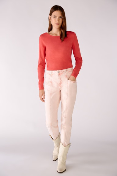 Bild 1 von Pullover in Baumwollmischung in red | Oui