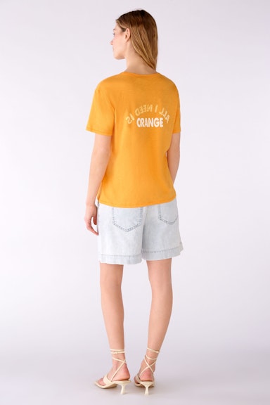Bild 3 von T-shirt 100% cotton in flame orange | Oui