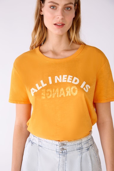 Bild 4 von T-Shirt 100% Baumwolle in flame orange | Oui