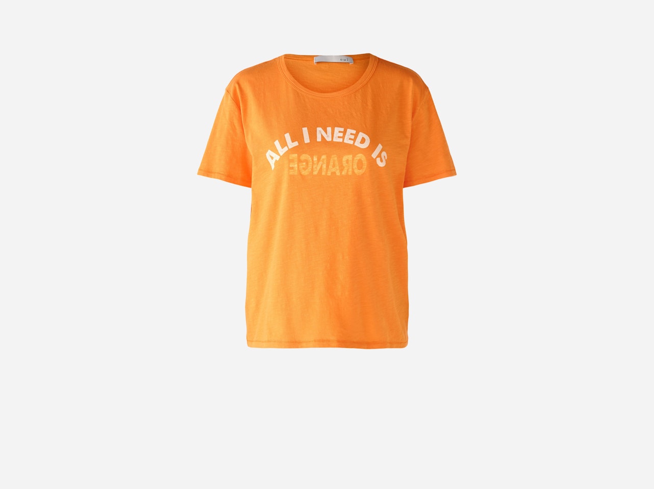 Bild 7 von T-shirt 100% cotton in flame orange | Oui