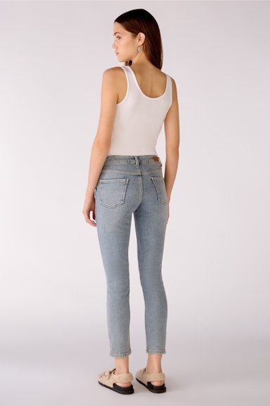 Bild 3 von Jeans THE CROPPED Skinny fit, cropped in blue | Oui