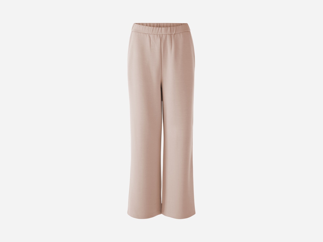 Culotte with elastic waistband