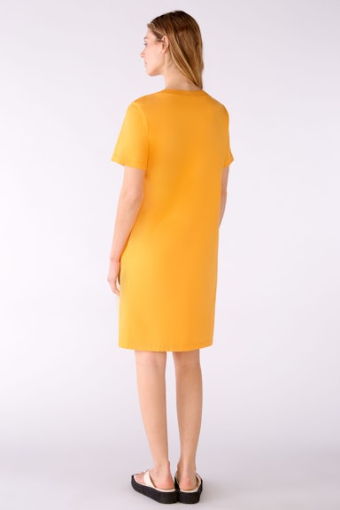 Bild 3 von Dress linen-cotton patch in flame orange | Oui