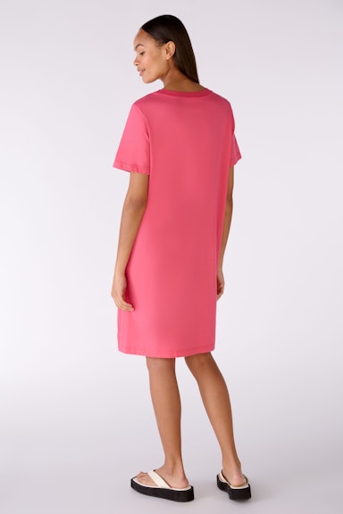 Bild 3 von Dress linen-cotton patch in raspberry sorbet | Oui