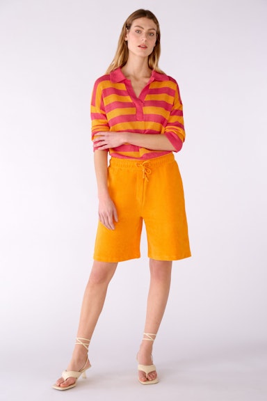 Bild 1 von Knitted jumper 100% linen in pink orange | Oui
