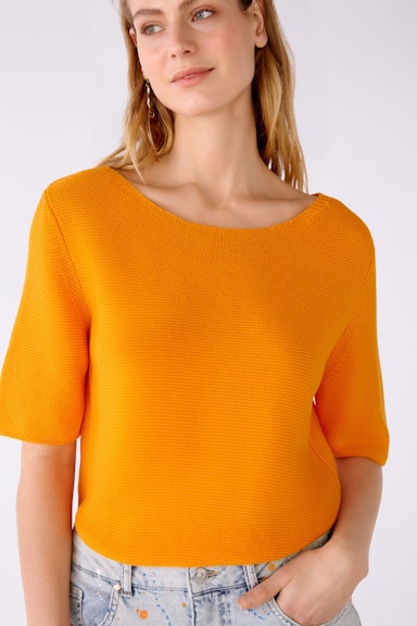 Bild 5 von Pullover 100% Bio-Baumwolle in flame orange | Oui