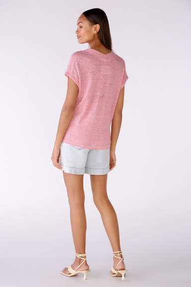 Bild 3 von T-shirt 100% linen in rose white | Oui