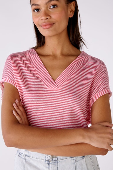 Bild 5 von T-shirt 100% linen in rose white | Oui