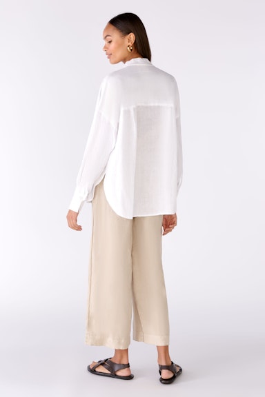 Bild 3 von Shirt blouse 100% linen in optic white | Oui