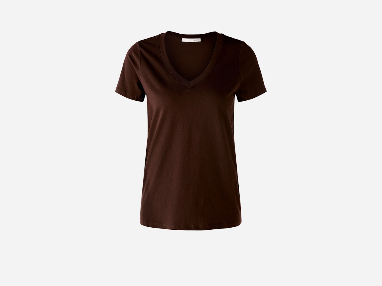 Bild 1 von CARLI T-shirt 100% organic cotton in chocolate fudge | Oui
