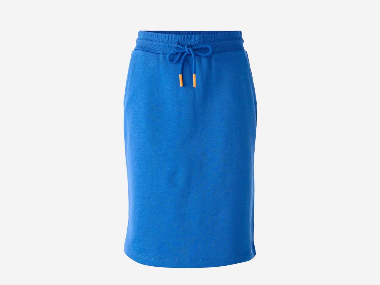 Bild 1 von Sweat skirt with pockets and small slits in blue lolite | Oui