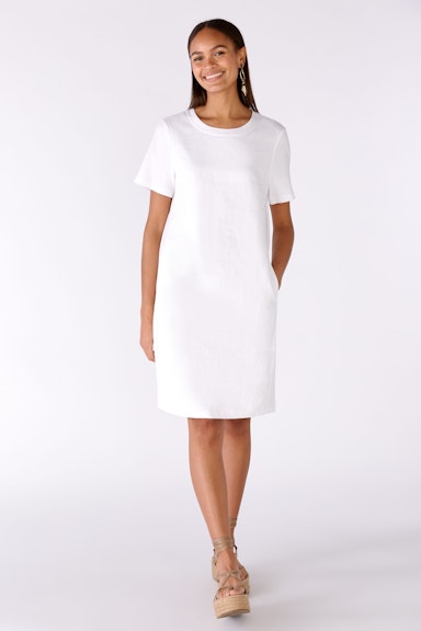 Bild 1 von Dress linen-cotton patch in optic white | Oui