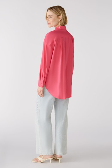 Bild 3 von Shirt blouse stretch cotton poplin in raspberry sorbet | Oui