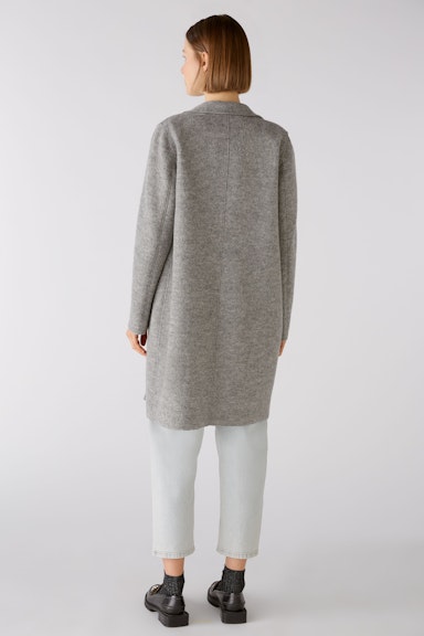 Bild 3 von MAYSON Coat boiled Wool - pure new wool in grey | Oui