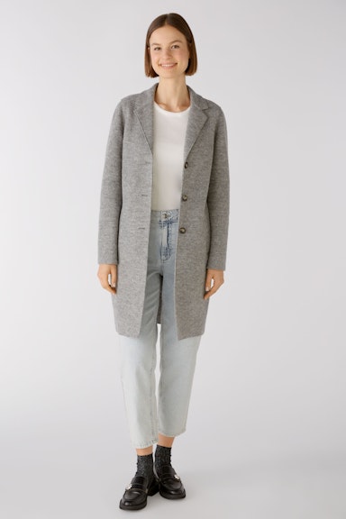 Bild 1 von MAYSON Coat boiled Wool - pure new wool in grey | Oui