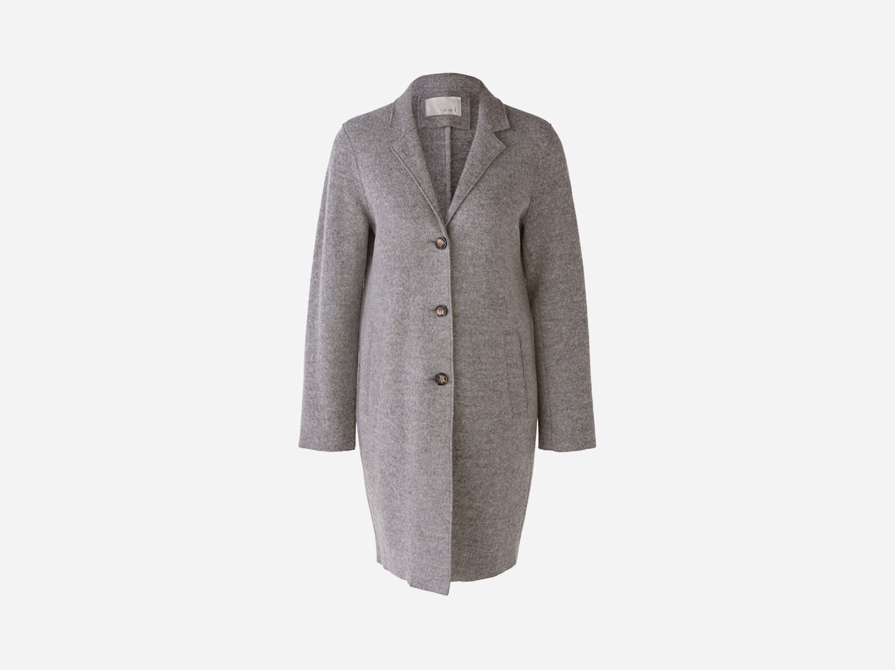 Bild 7 von MAYSON Coat boiled Wool - pure new wool in grey | Oui