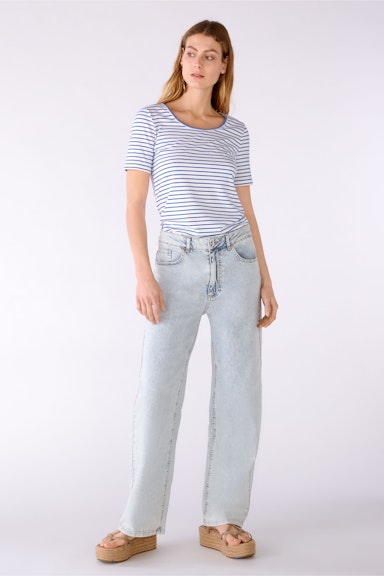 Bild 1 von Jeans THE BOYFRIEND high Waist, regular in blue denim | Oui